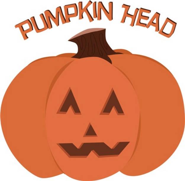 Picture of Pumpkin Head SVG File