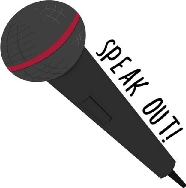 Picture of Speak Out SVG File