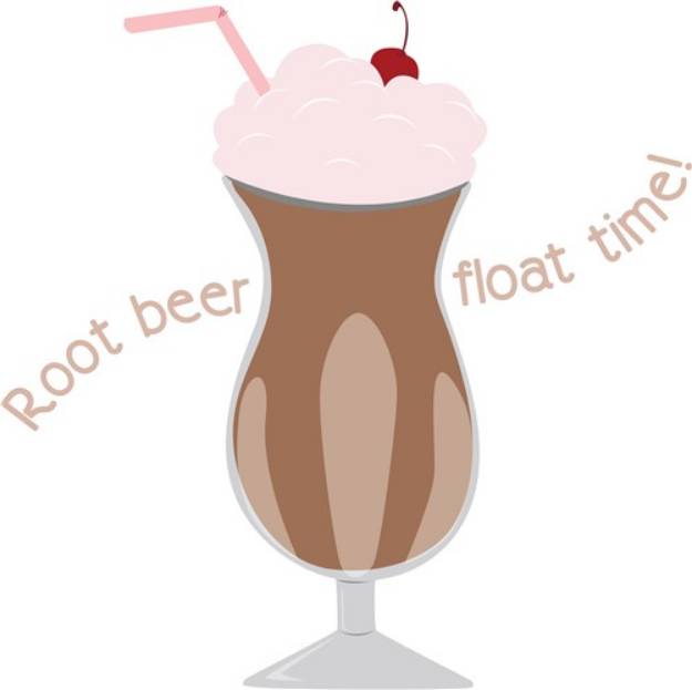 Picture of Root Beer Float SVG File