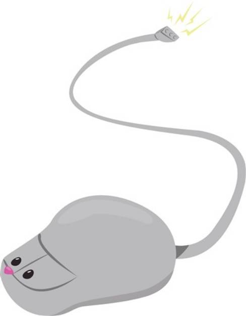 Picture of Computer Mouse SVG File