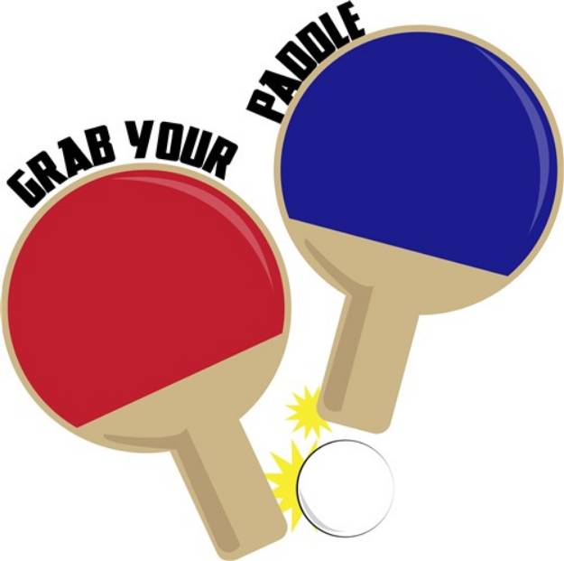 Picture of Grab Your Paddle SVG File