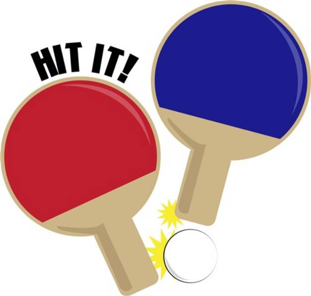 Picture of Hit It SVG File