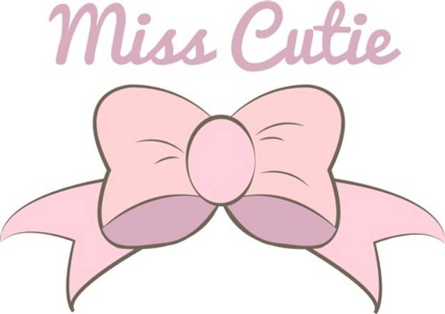 Picture of Miss Cutie SVG File
