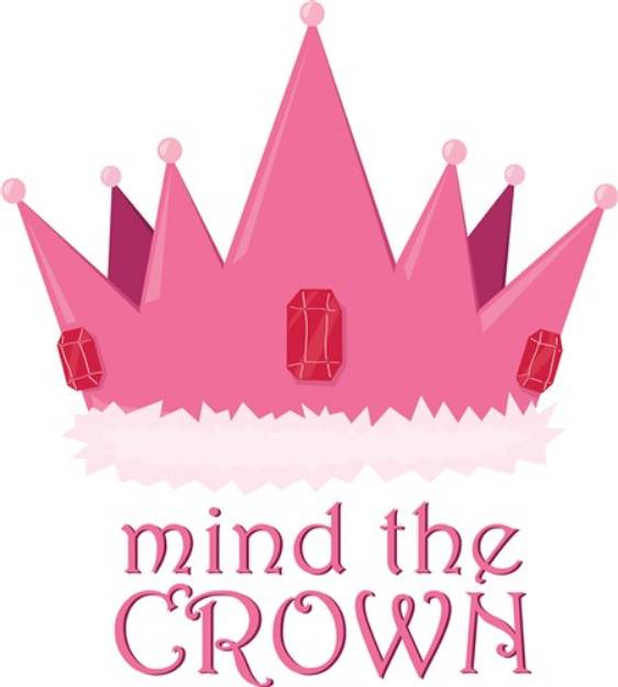 Picture of Mind The Crown SVG File