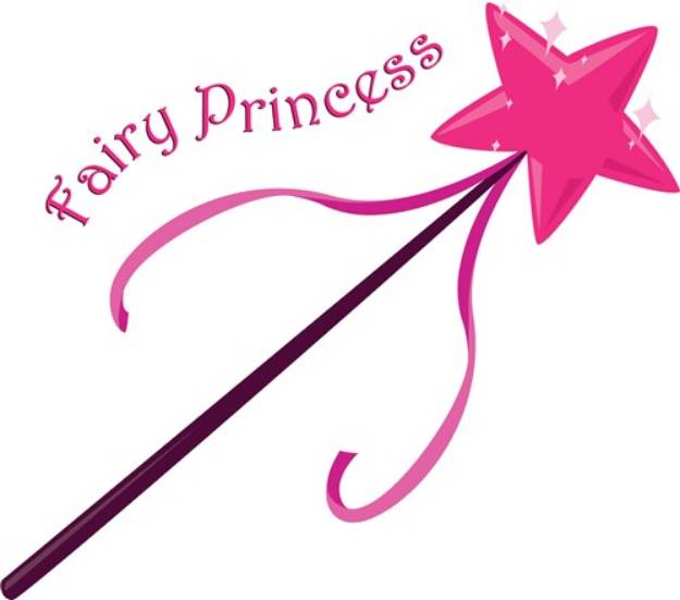 Picture of Fairy Princess SVG File