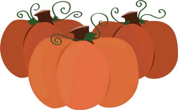 Picture of Pumpkin Patch SVG File