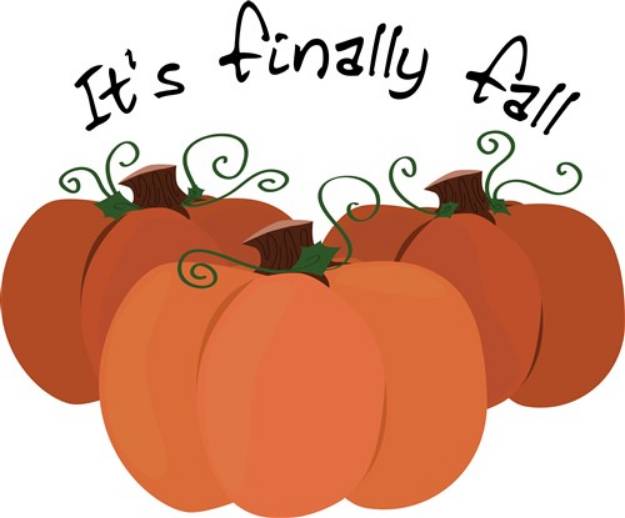 Picture of Finally Fall SVG File