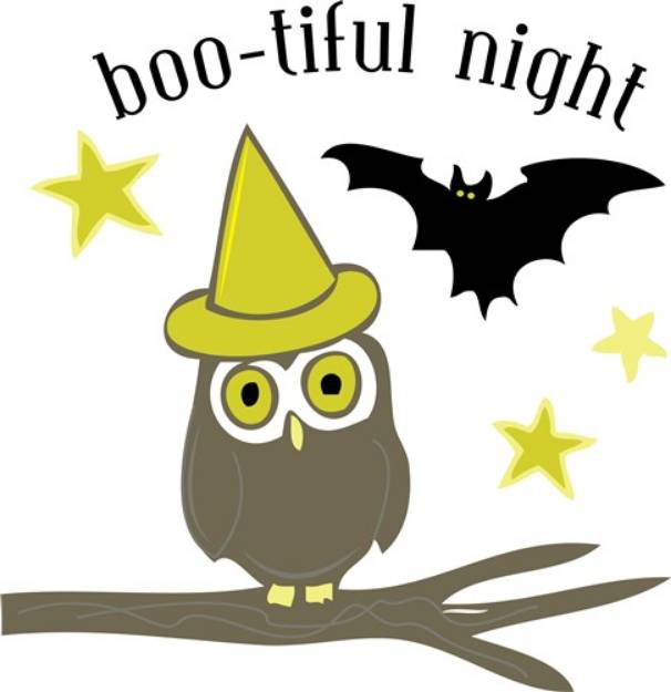 Picture of Boo-tiful Night SVG File