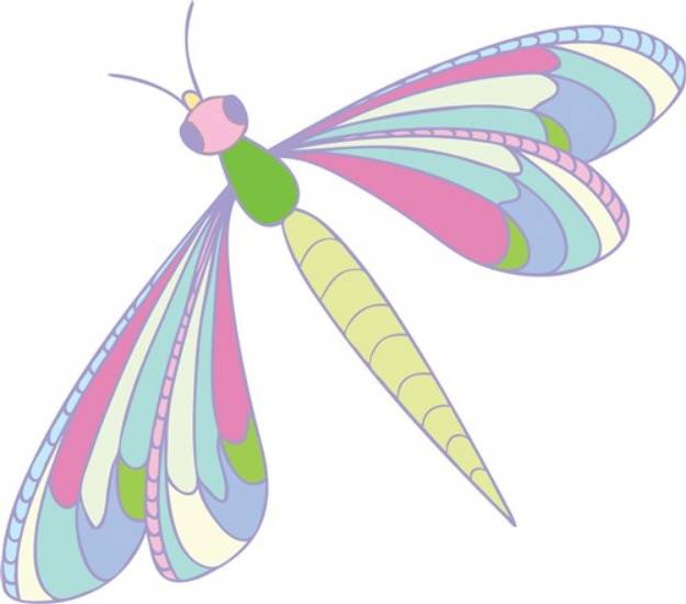 Picture of Dragonfly SVG File