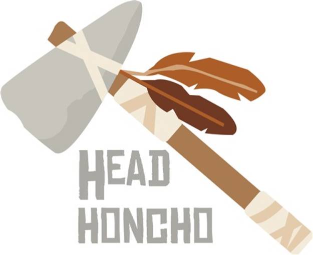 Picture of Head Honcho SVG File