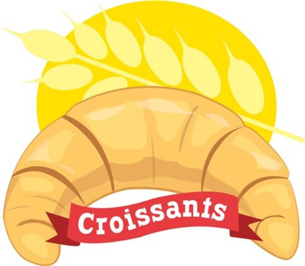 Picture of Croissants SVG File