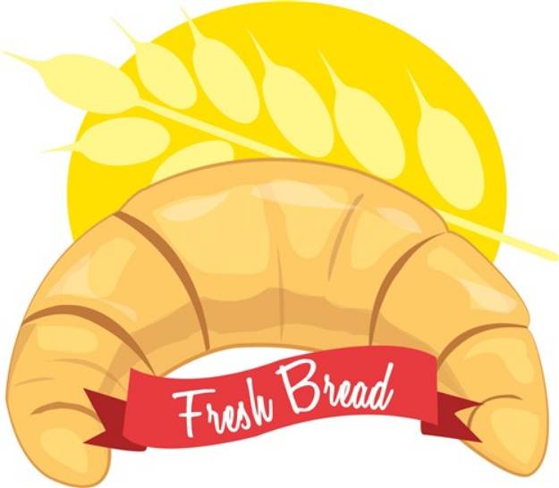 Picture of Fresh Bread SVG File