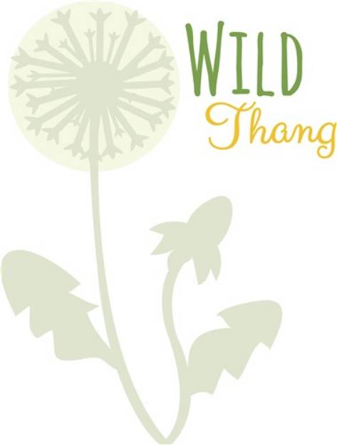 Picture of Wild Thang SVG File