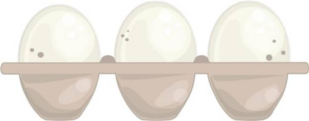 Picture of Chicken Eggs SVG File