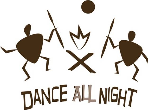 Picture of Dance All Night SVG File