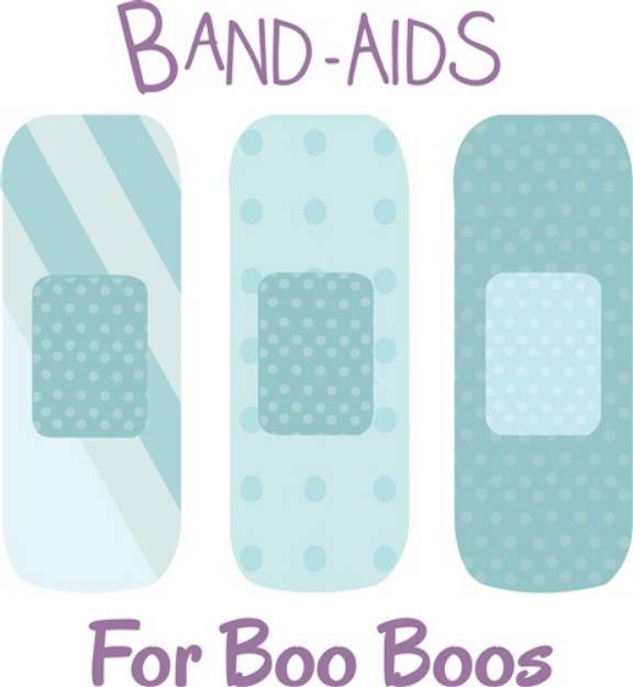 Picture of Band Aids SVG File
