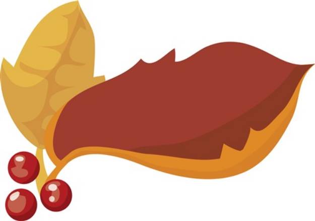 Picture of Fall Leaves SVG File