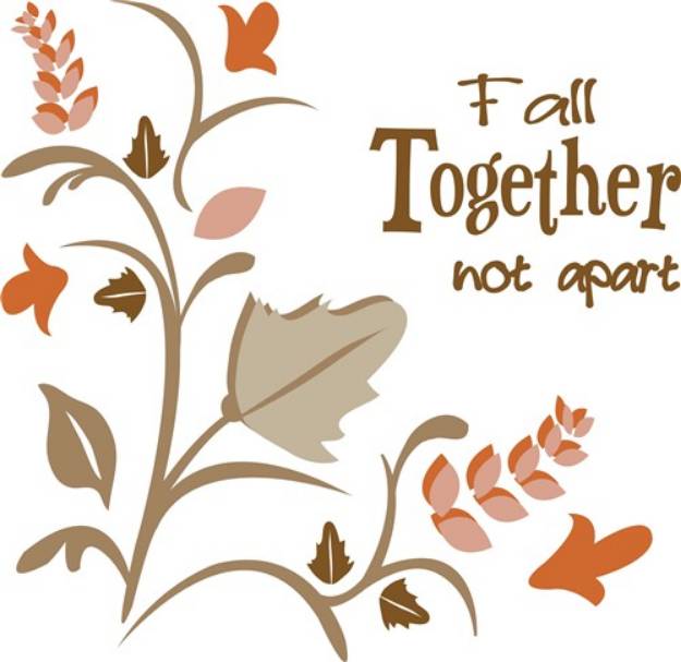 Picture of Fall Together SVG File
