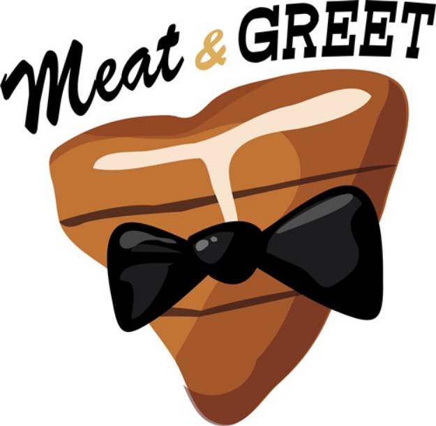 Picture of Meat & Greet SVG File