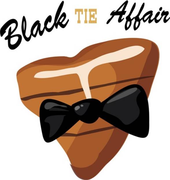 Picture of Black Tie Affair SVG File