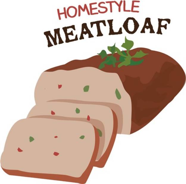 Picture of Homestyle Meatloaf SVG File