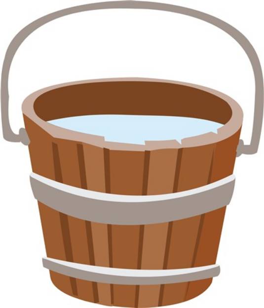 Picture of Water Pail SVG File