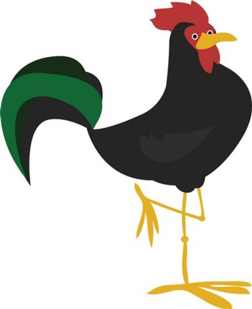 Picture of Rooster SVG File