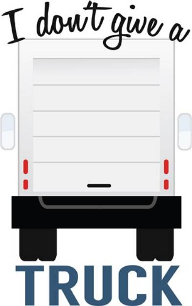 Picture of Give A Truck SVG File