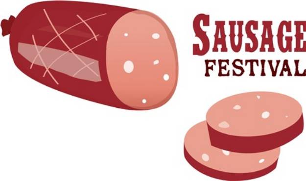 Picture of Sausage Festival SVG File