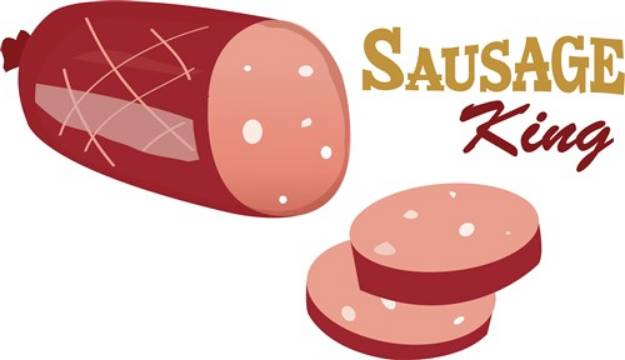 Picture of Sausage King SVG File