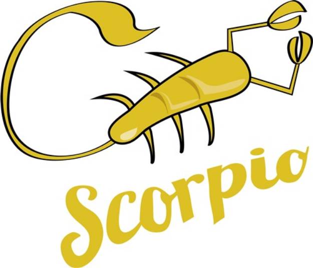 Picture of Scorpio SVG File