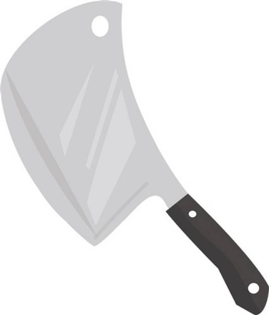 Picture of Butcher Knife SVG File