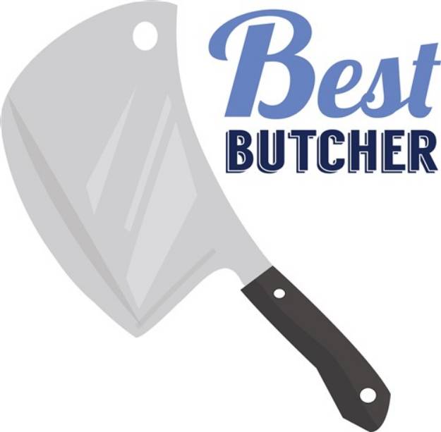 Picture of Best Butcher SVG File