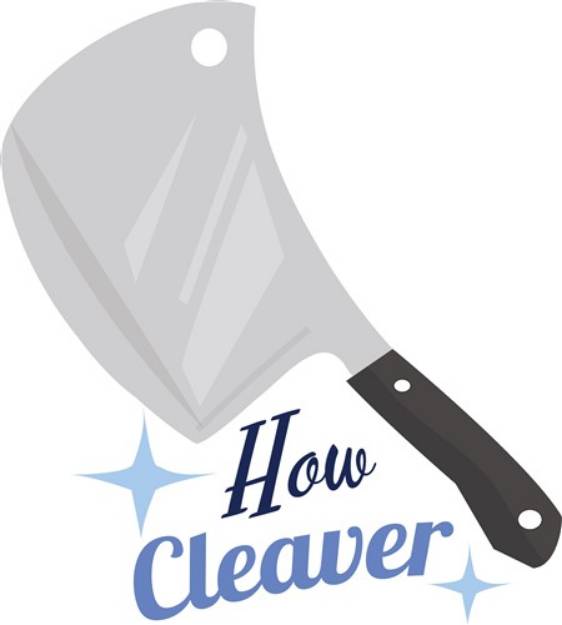 Picture of How Cleaver SVG File