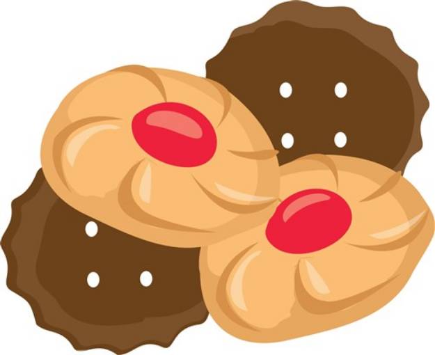 Picture of Holiday Cookies SVG File