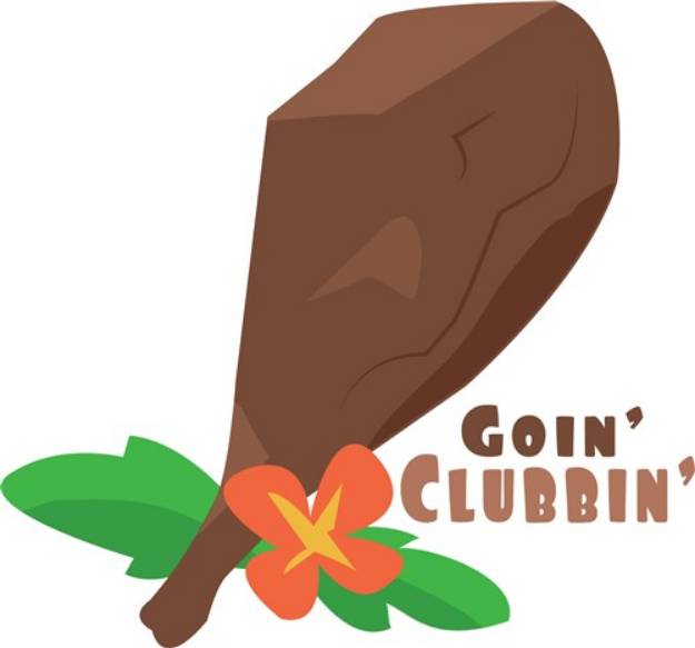 Picture of Goin Clubbin SVG File