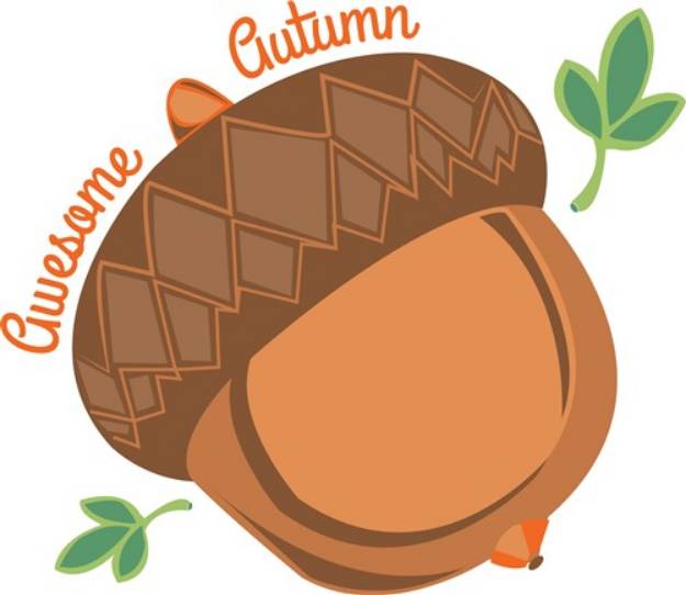Picture of Awesome Autumn SVG File