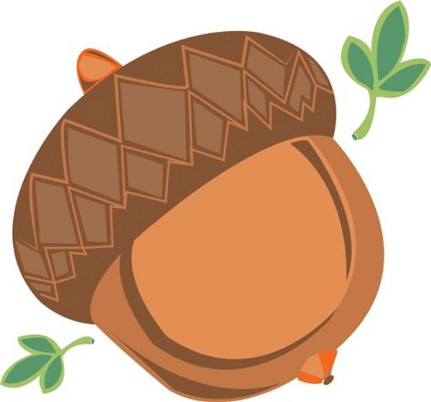 Picture of Acorn Nut SVG File