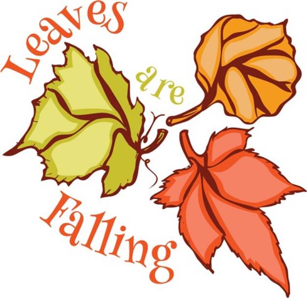 Picture of Leaves Are Falling SVG File
