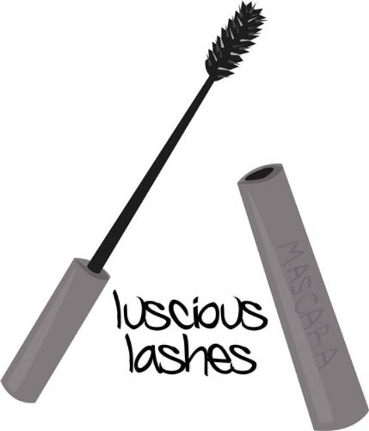 Picture of Luscious Lashes SVG File