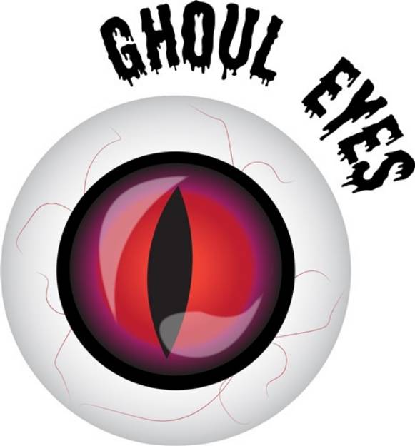 Picture of Ghoul Eyes SVG File