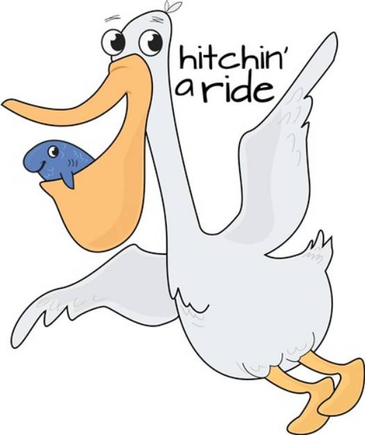 Picture of Hitchin A Ride SVG File