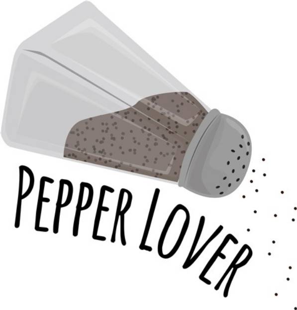 Picture of Pepper Lover SVG File