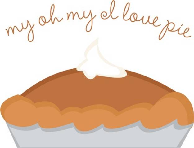 Picture of Love Pie SVG File