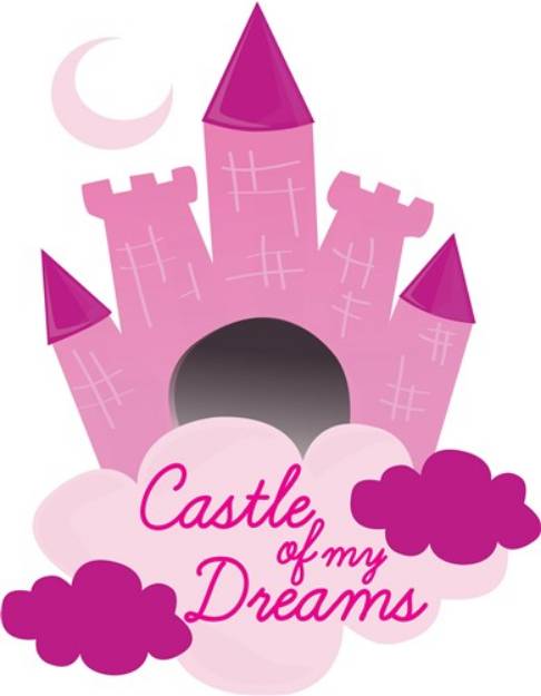 Picture of Castle Of Dreams SVG File