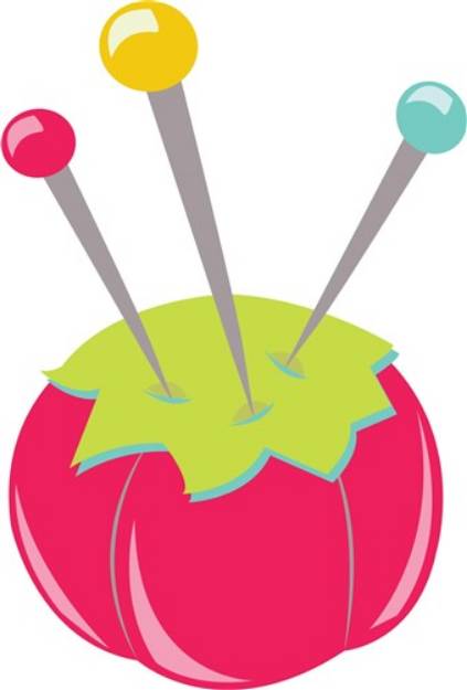 Picture of Pin Cushion SVG File