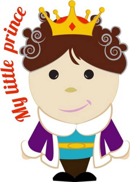 Picture of My Little Prince SVG File