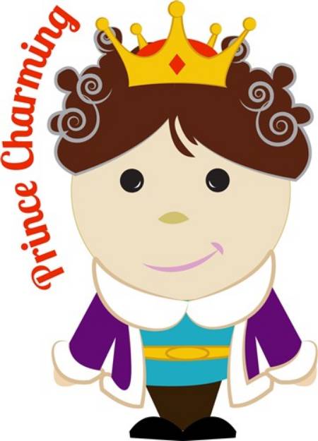 Picture of Prince Charming SVG File