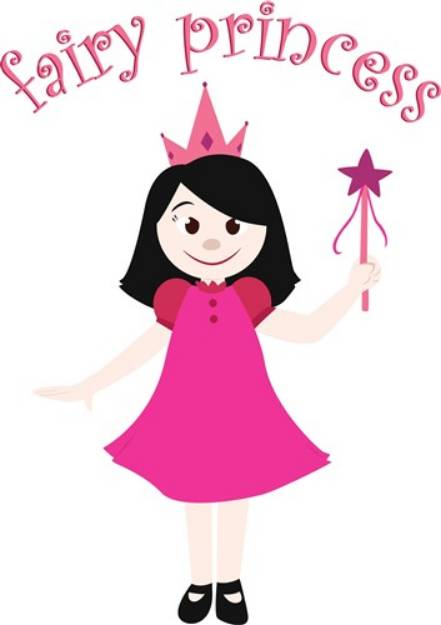 Picture of Fairy Princess SVG File