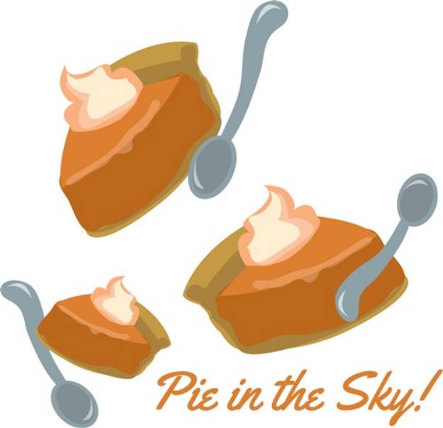 Picture of Pie in Sky SVG File